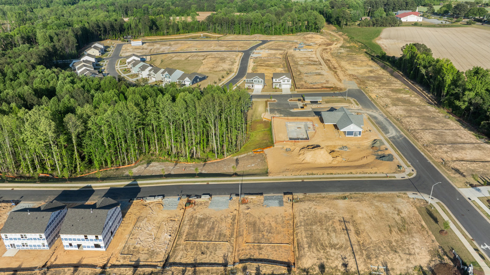community drone image