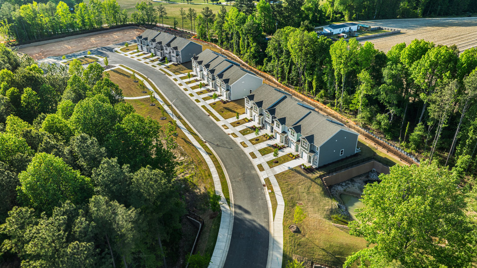 community drone image