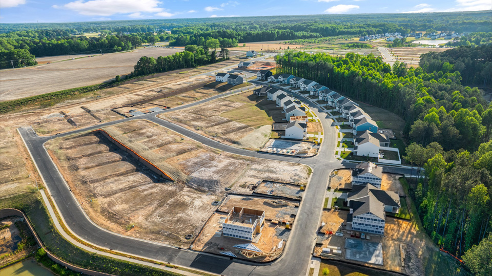 community drone image