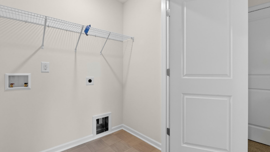 laundry room with washer and dryer hookups