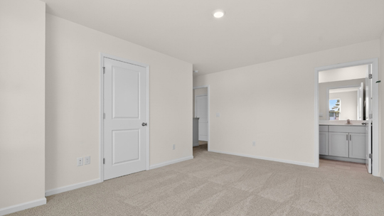 bedroom with carpet flooring