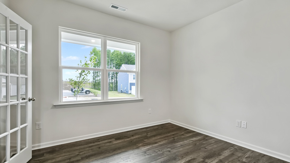 foyer area with flex room