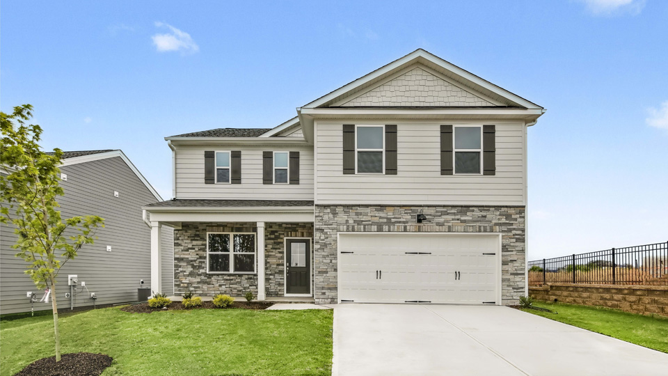 * Photos are not of actual home or interior features and are representative of floor plan only. *