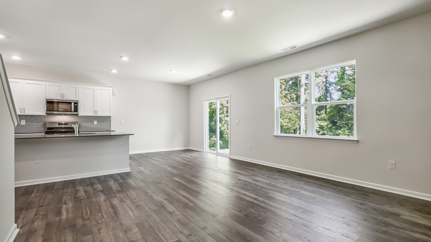 Open-concept living room