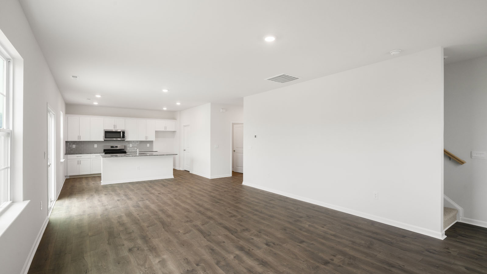 Open-concept living room