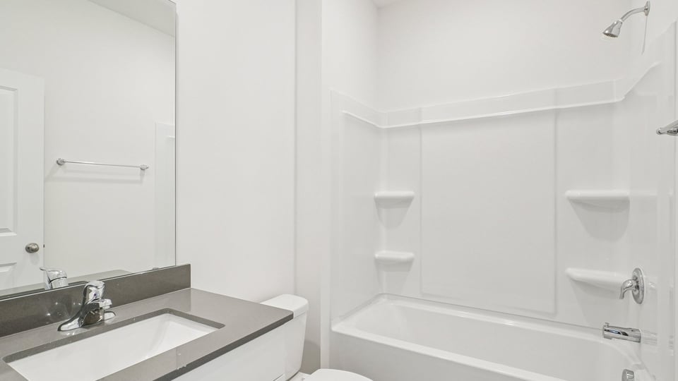 additional bathroom with single vanity sink