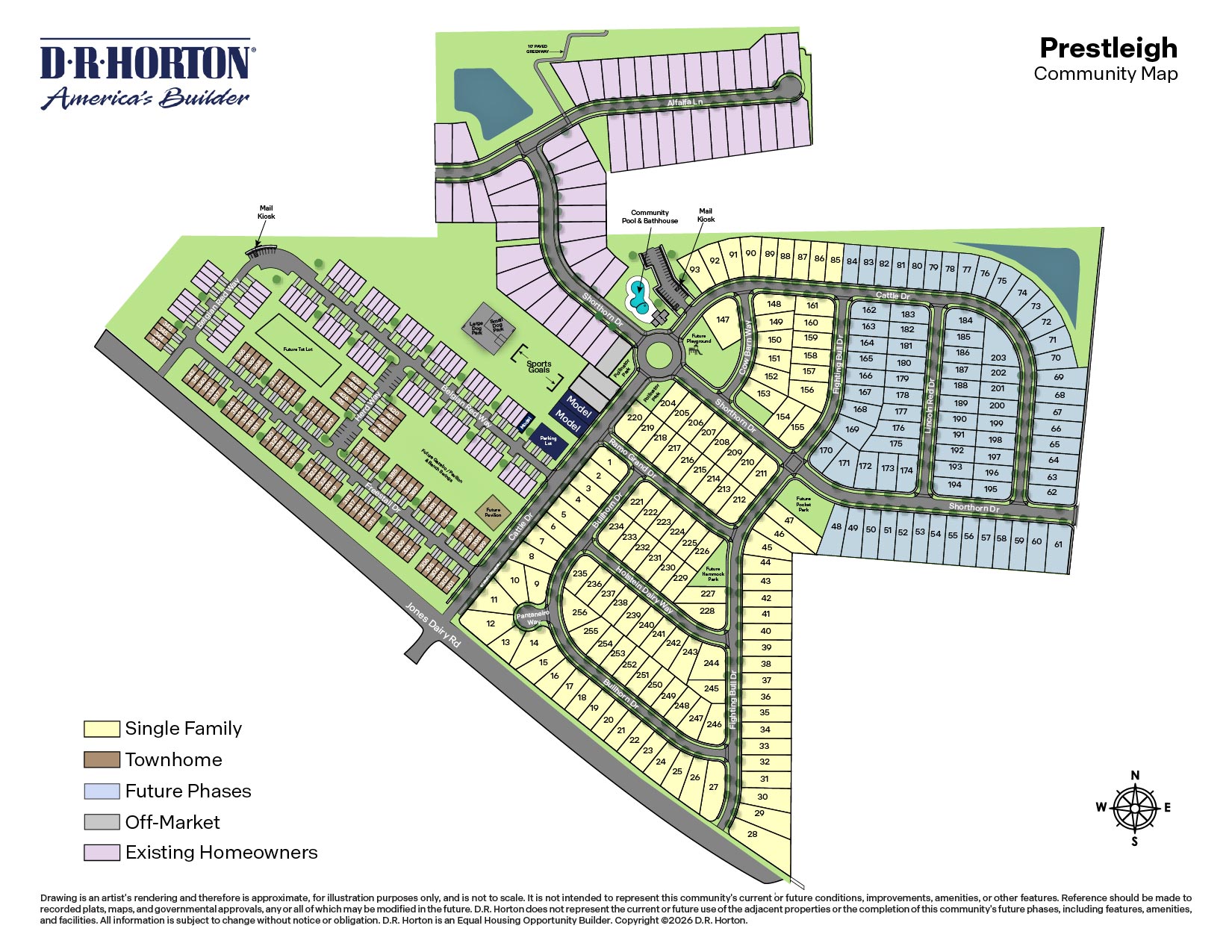 Static Lot Map