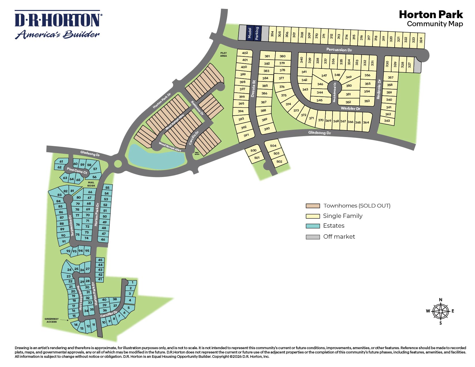Static Lot Map