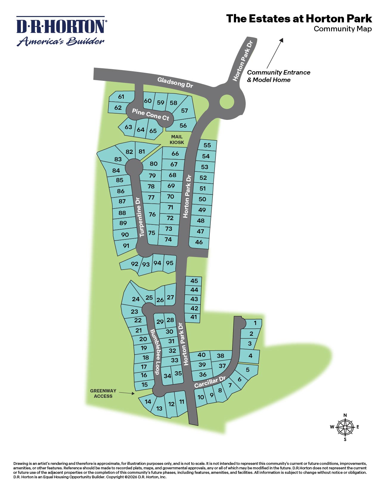 Static Lot Map