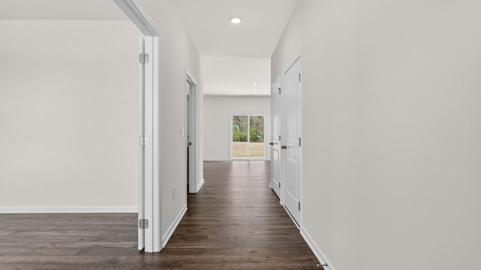 Interior front door entry