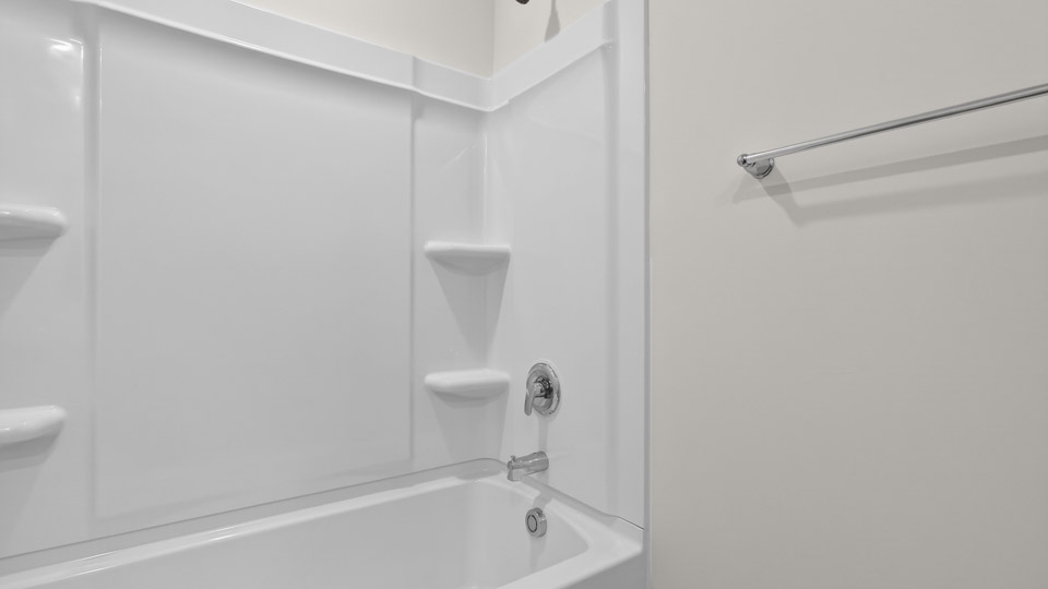 Bathroom with sink and tub