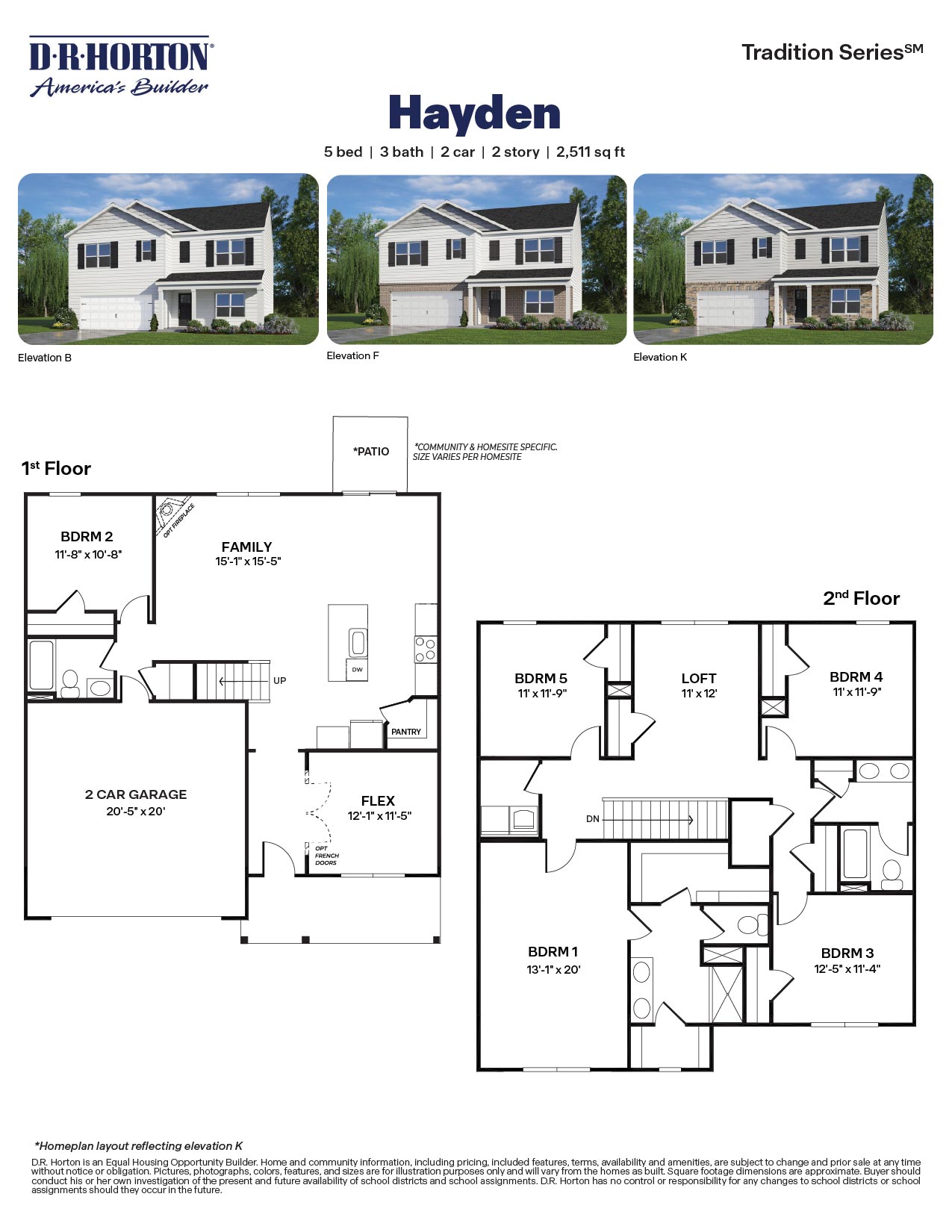 hayden floorplan