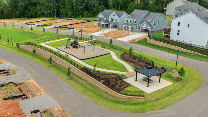 winston pointe playground aerial photo