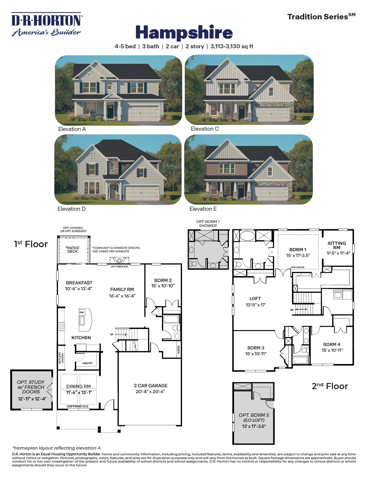 Hampshire Floorplan