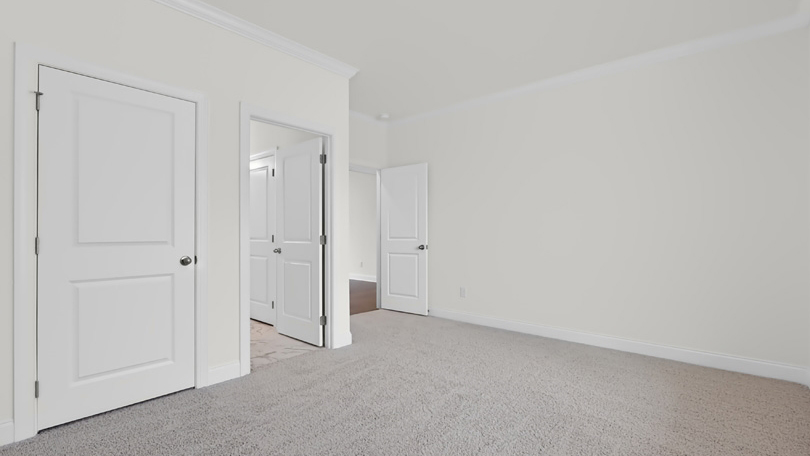 bedroom with carpet flooring