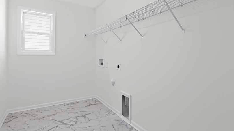 laundry room with washer and dryer hookups