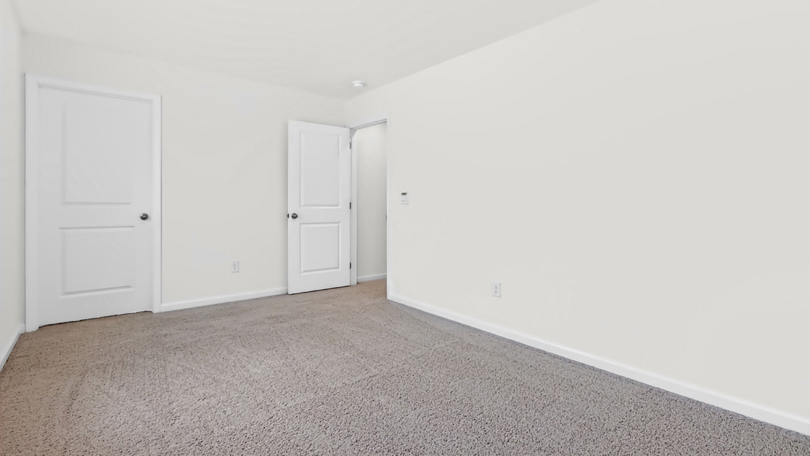 bedroom with carpet flooring