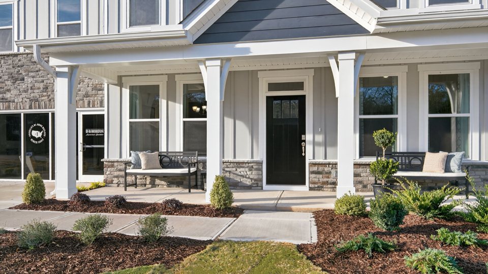 Front exterior Norman C model