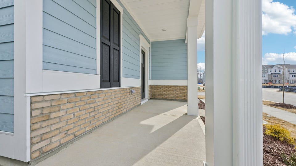 front porch with columns