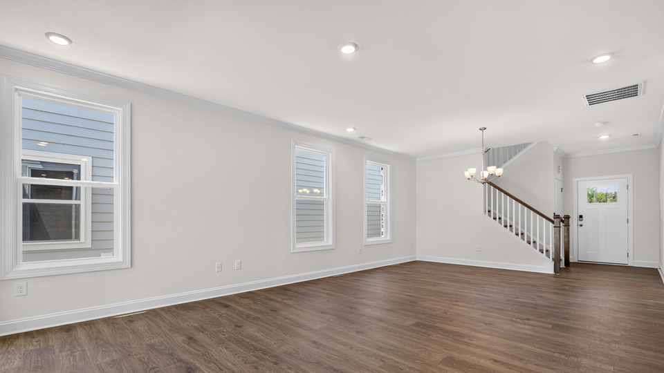LIVING ROOM AND DINING ROOM