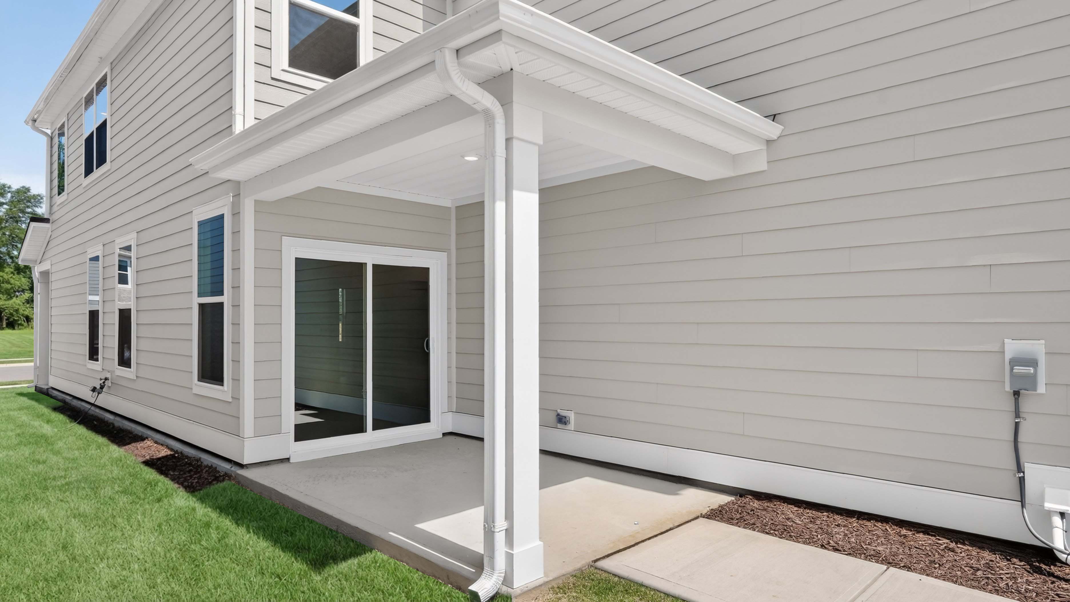 REAR COVERED PATIO