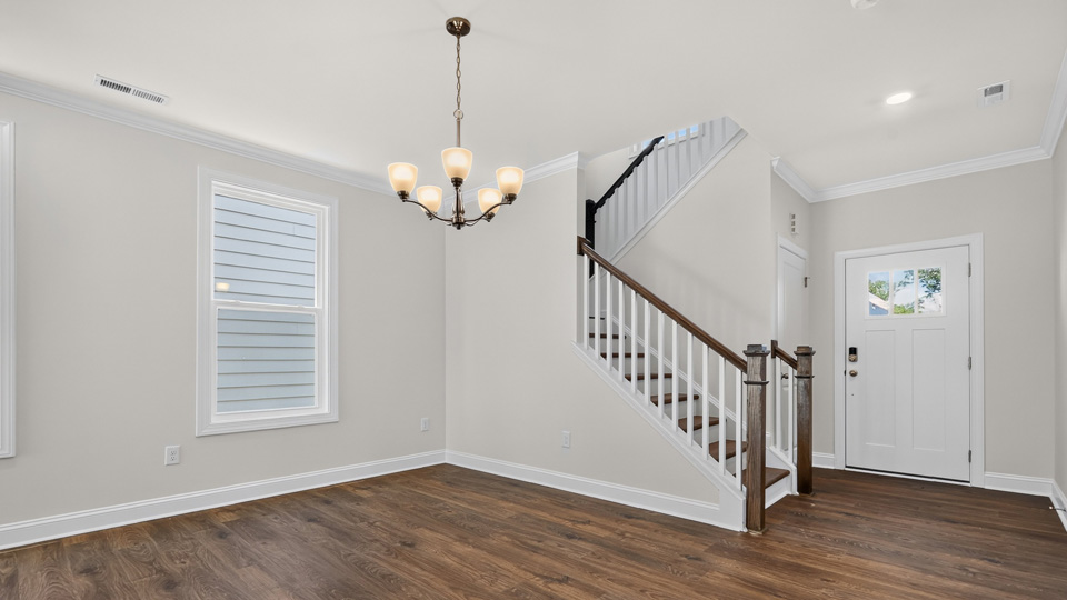 DINING AREA AND ENTRYWAY
