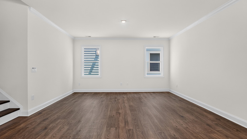 living room with lots of natural lighting