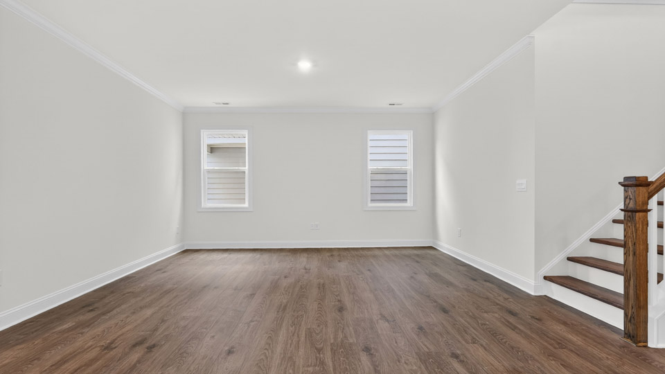 Open-concept living room