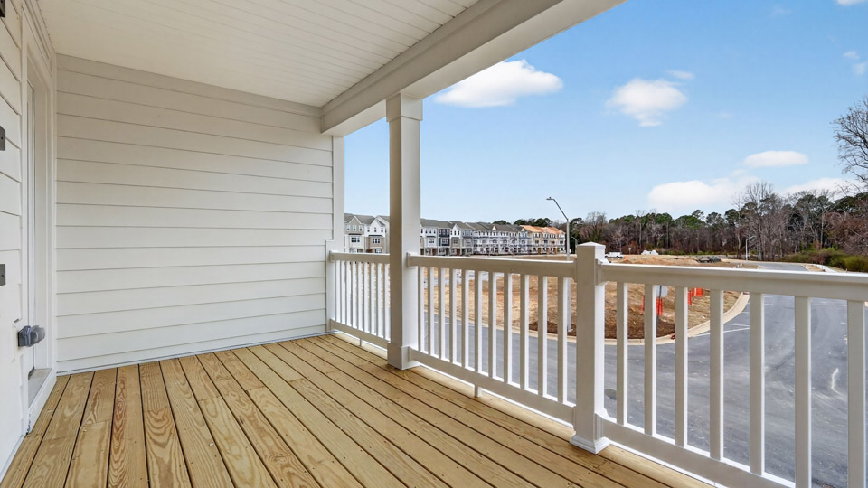 Primary bedroom balcony