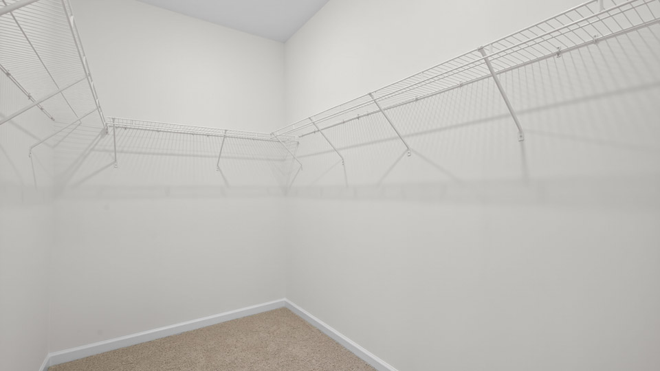 Primary closet