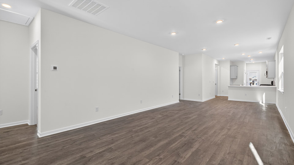 Open-concept living room