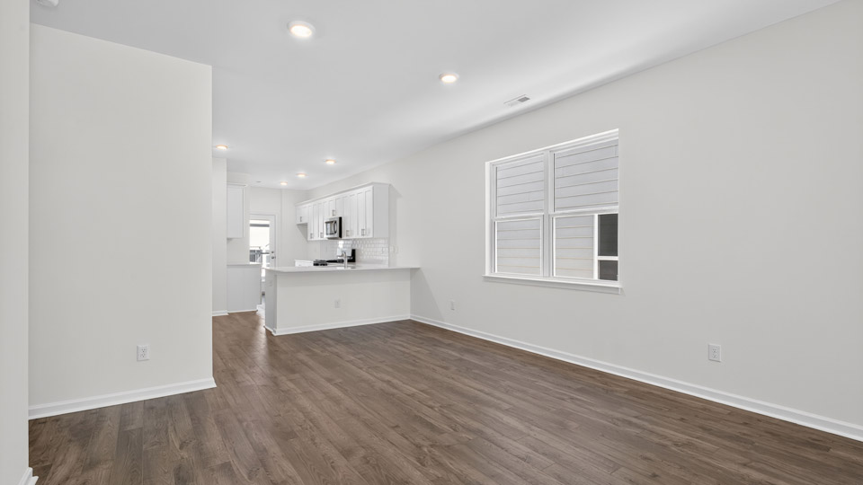 Open-concept living room