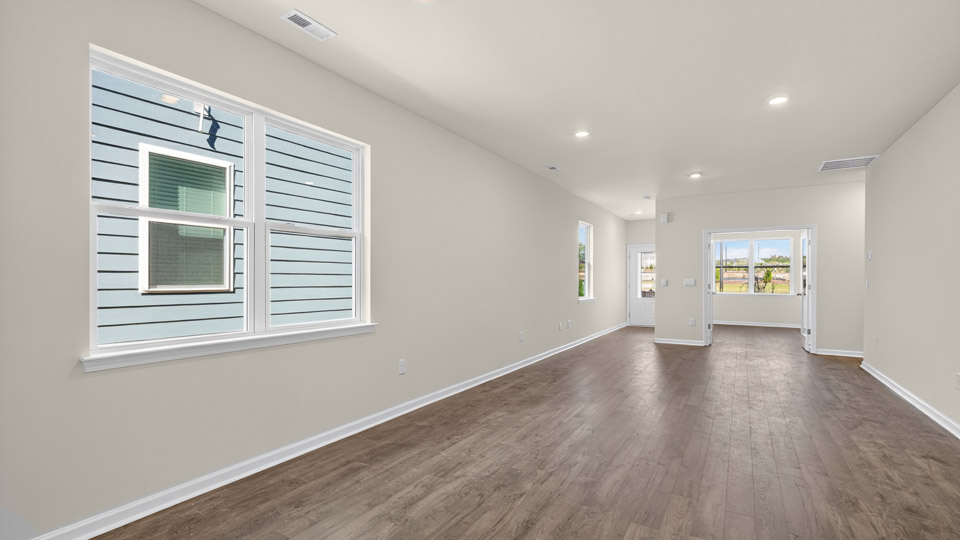 Living and dining area