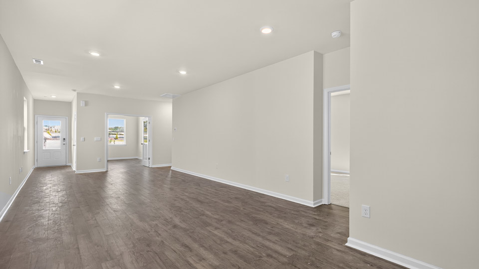 Living and dining area