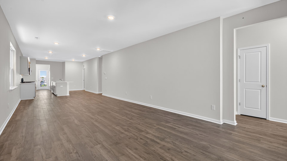 Open-concept living room