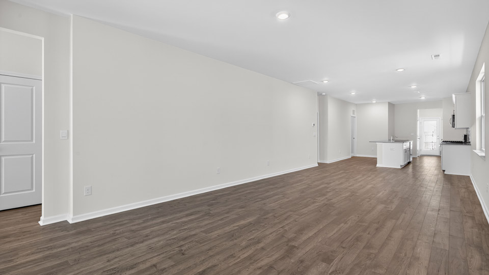 Open-concept living room