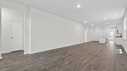 open concept living room