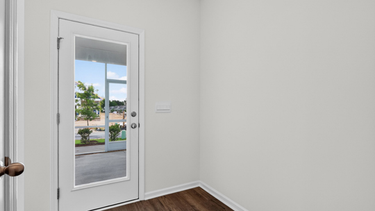 exit to patio