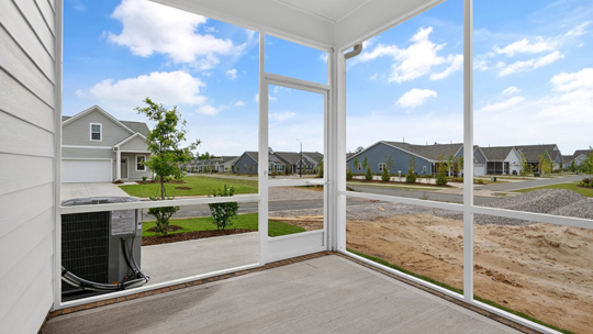 enclosed patio