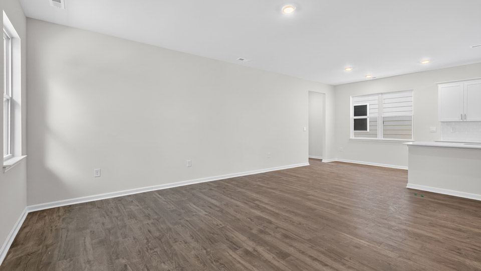 Open-concept living room