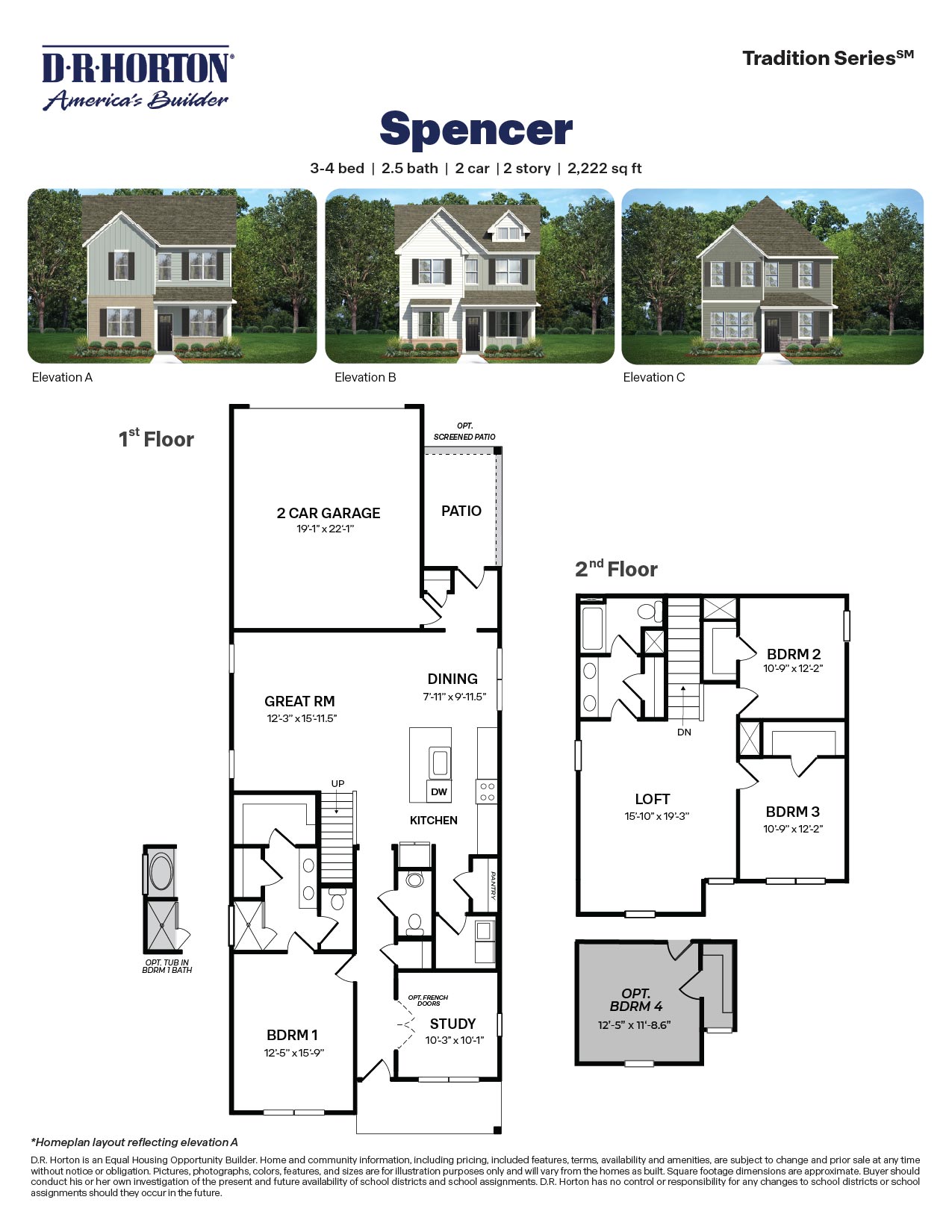 spencer floorplan