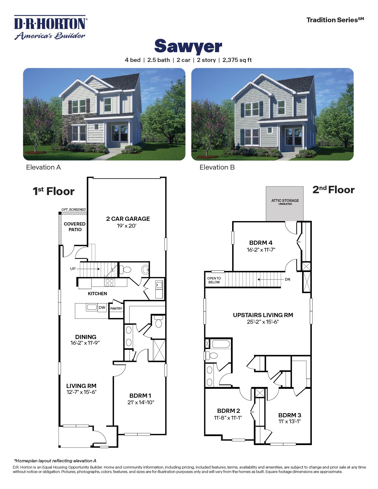 sawyer floor plan