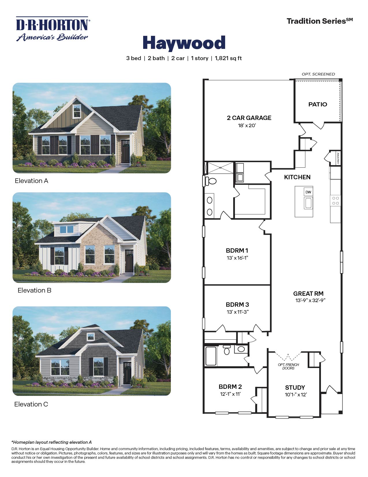 Haywood Floorplan