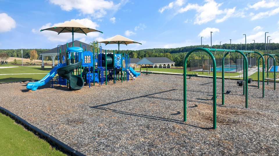 playground and swingset