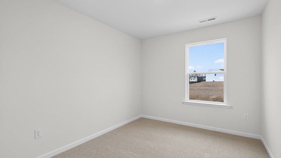 Bedroom with carpet floor and closet