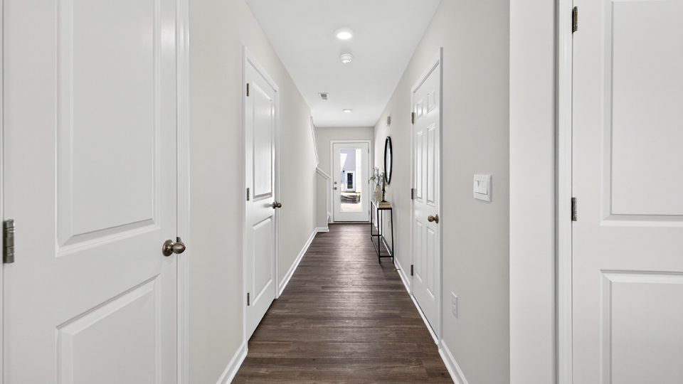 upstairs hallway