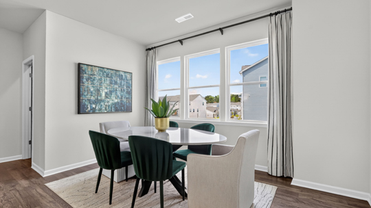 dining area with plenty of natural lighting