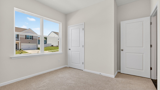bedroom with carpet flooring