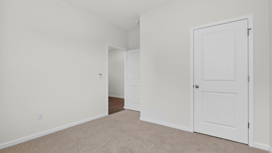 bedroom with carpet flooring