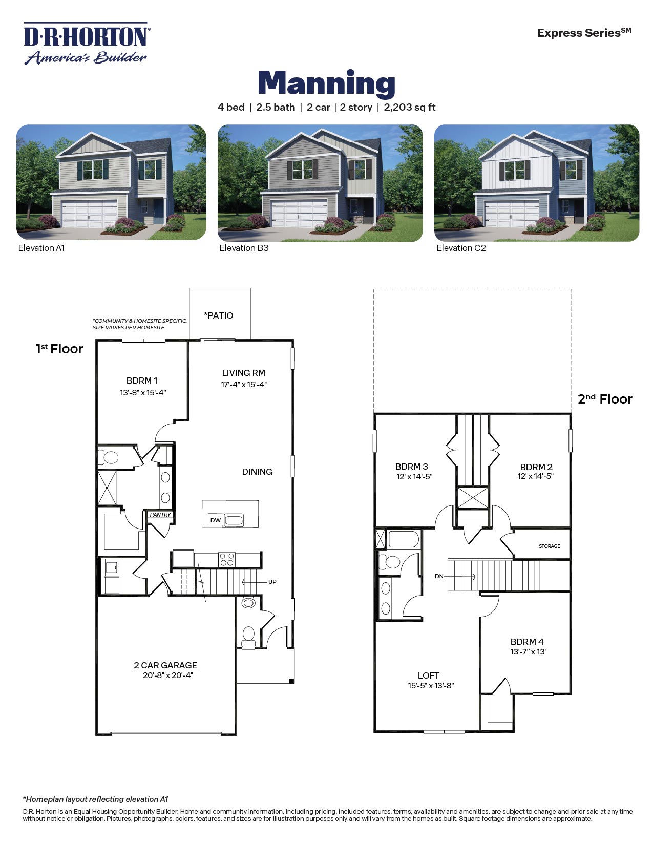manning floor plan
